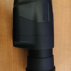 Black High-Performance Binoculars with Zoom Capability